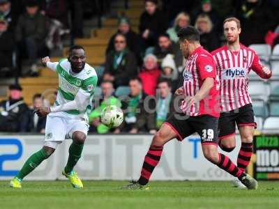 Yeovil Town v Exeter City 090416