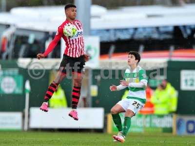 Yeovil Town v Exeter City 090416