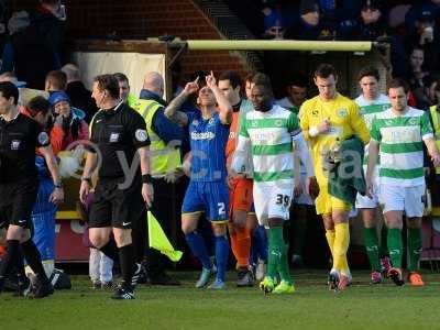 AFC Wimbledon v Yeovil Town 300116