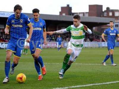 AFC Wimbledon v Yeovil Town 300116