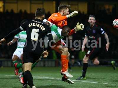 Yeovil Town v Carlisle United 190116