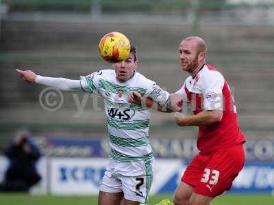 Yeovil Town v Fleetwood Town 151114