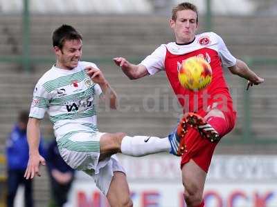 Yeovil Town v Fleetwood Town 151114