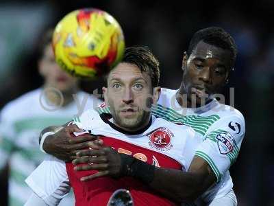 Yeovil Town v Fleetwood Town 151114