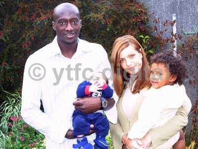 Abdoulai Demba pictured with his family