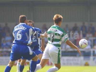 Kirk Jackson in action against Rochdale