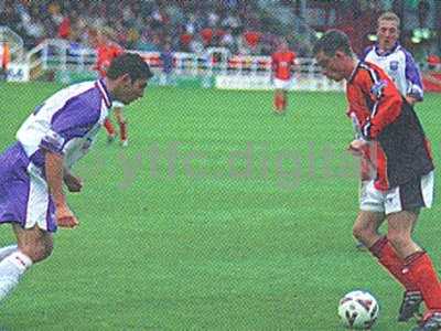 Michael McIndoe in his Hereford United days