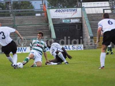 Nick Crittenden in action against Preston North End at Huish Park