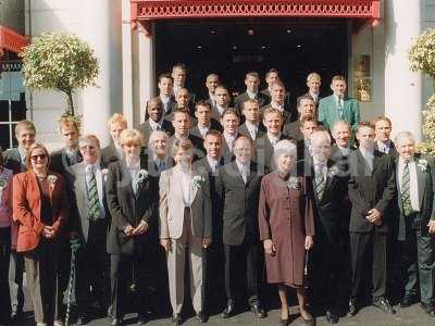 - With directors on hotel steps.jpg