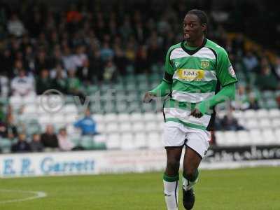 Nathan Smith in action at Huish Park