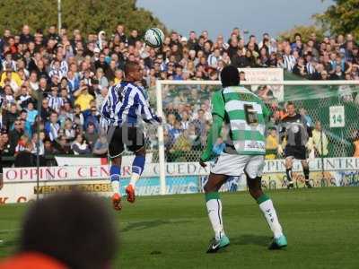 A packed away terrace at Huish Park