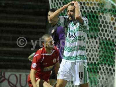 Yeovil Town v Accrington 161214