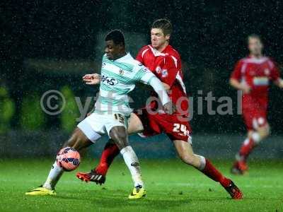 Yeovil Town v Accrington 161214