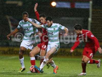 Yeovil Town v Accrington 161214