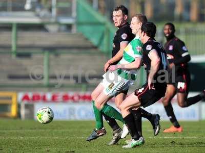 Yeovil Town v Carlisle United 250316