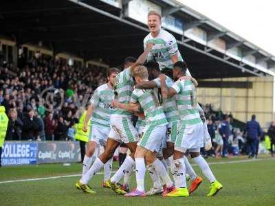 Yeovil Town v Oldham Athletic 070315