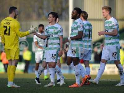 Yeovil Town v Oldham Athletic 070315