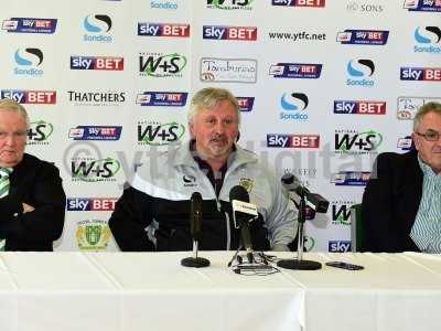 New Yeovil Town Manager 090415