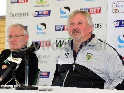 New Yeovil Town Manager 090415