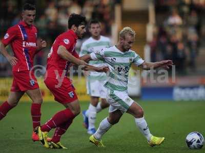 Yeovil Town v Gillingham 120814