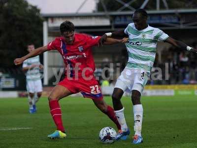 Yeovil Town v Gillingham 120814