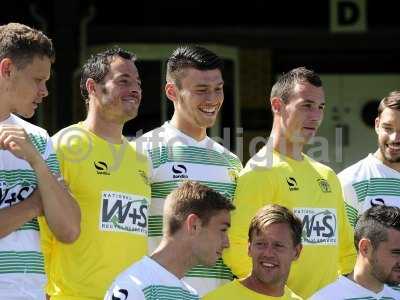 Yeovil Town Team Photo Call 070814