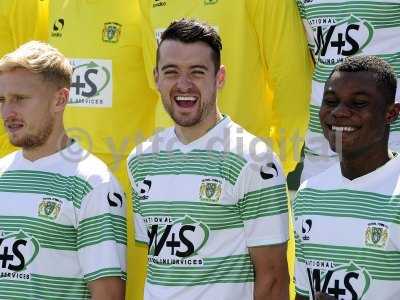 Yeovil Town Team Photo Call 070814