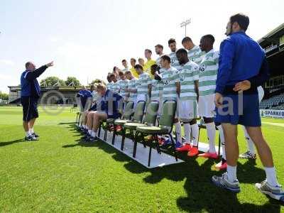 Yeovil Town Team Photo Call 070814