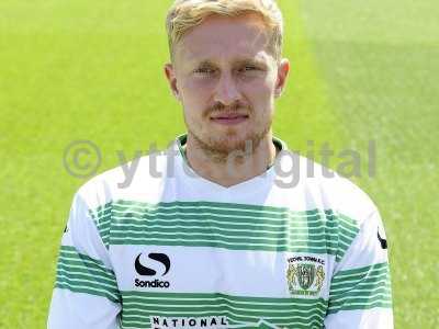 Yeovil Town Team Photo Call 070814