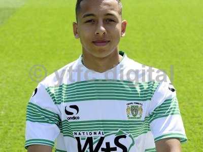 Yeovil Town Team Photo Call 070814