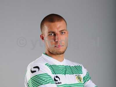 Yeovil Town Team Photo Call 070814