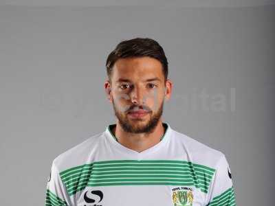 Yeovil Town Team Photo Call 070814