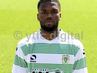 Yeovil Town Team Photo Call 070814