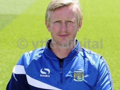 Yeovil Town Team Photo Call 070814