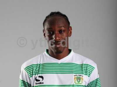 Yeovil Town Team Photo Call 070814