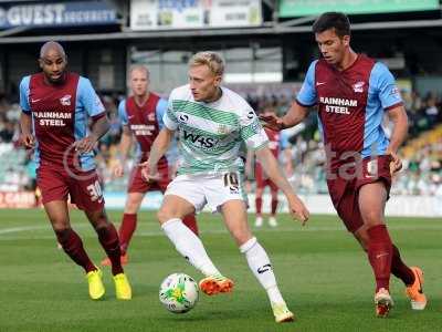 Yeovil Town v Scunthorpe United 230814