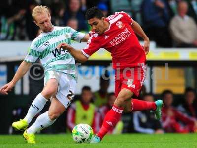 Yeovil Town v Swindon Town 181014