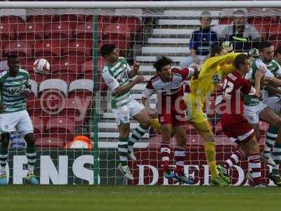 Middlesboro v Yeovil 051013