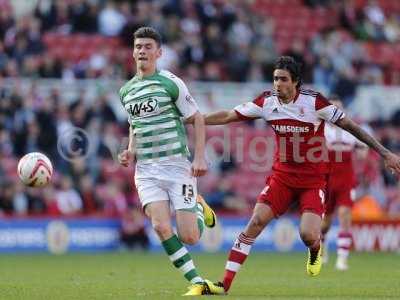 Middlesboro v Yeovil 051013