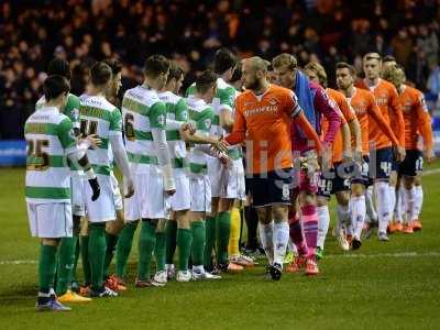 Luton Town v Yeovil Town 020216