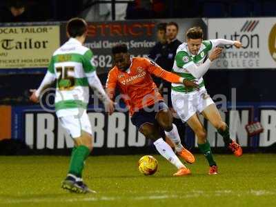 Luton Town v Yeovil Town 020216