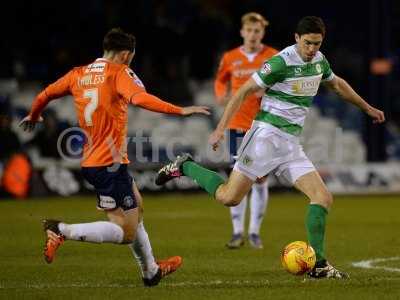 Luton Town v Yeovil Town 020216