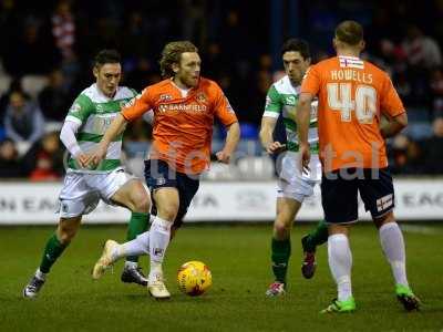 Luton Town v Yeovil Town 020216