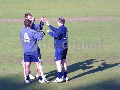 midwicket celebration gaffers wicket