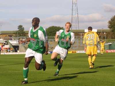 demba celebrates