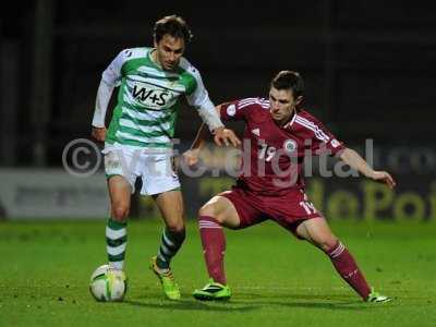 Yeovil  Town v Latvia 181113