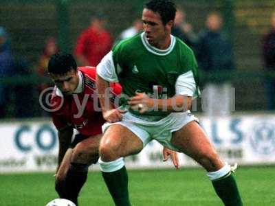 Adrian Foster & Mark Lynch v Manchester United Under 19's -04-087-1999