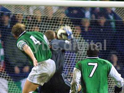 Yeovils Pennock saves from Gardner