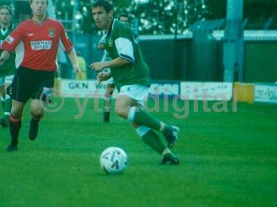 ytfc v morecombe 2000-2001