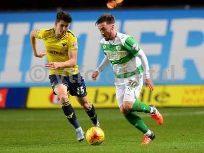 Oxford United v Yeovil Town 081215